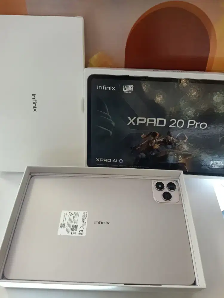 infinix  Xpad 20 Pro 4G ram 8+8/256 celluler