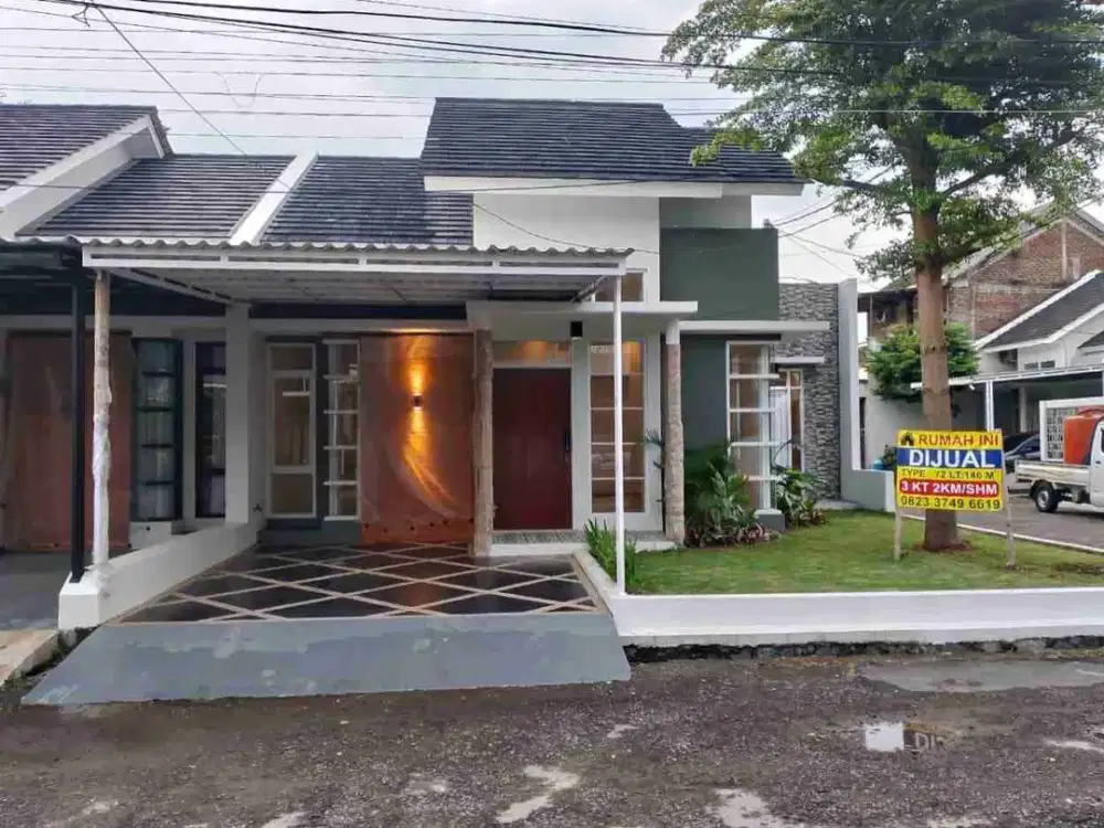 Hanya 1 Unit Rumah baru siap huni 3 kamar tidur dalam cluster