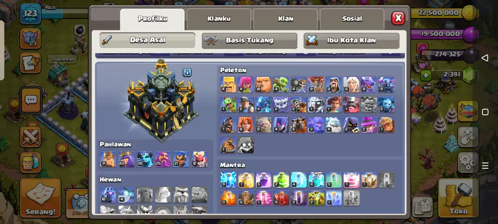 TH18 belum max, 60 persen
