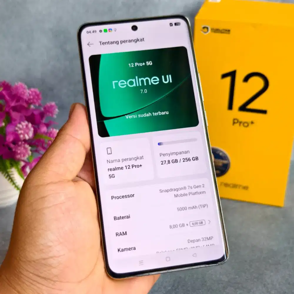 BACA DESKRIPSI || Realme 12 Pro Plus 5G 8/256gb Fullset Original