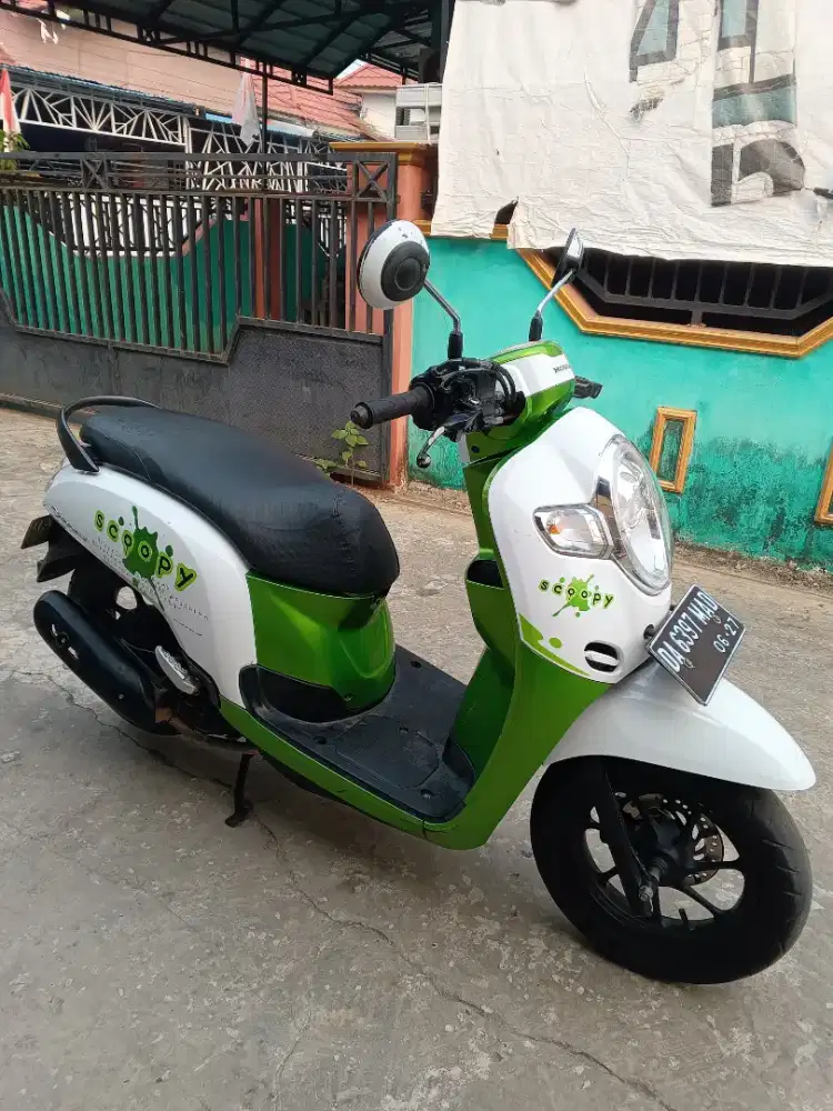 Scoopy 2017, ss lengkap & hidup, siap pakai
