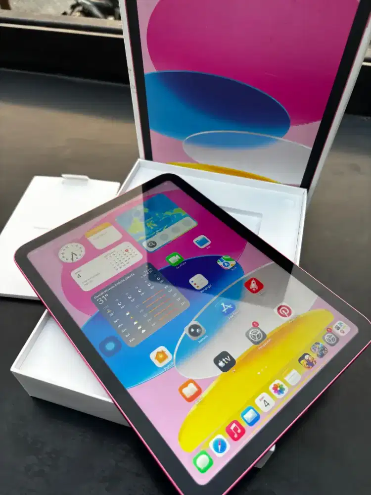 iPad Gen 11 128Gb Pink, Ex Resmi iBox, Wifi Only