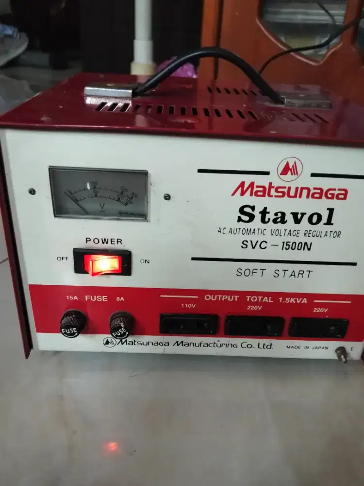 Stabilizer Made in Japan Matsunaga stavol 1500 watt