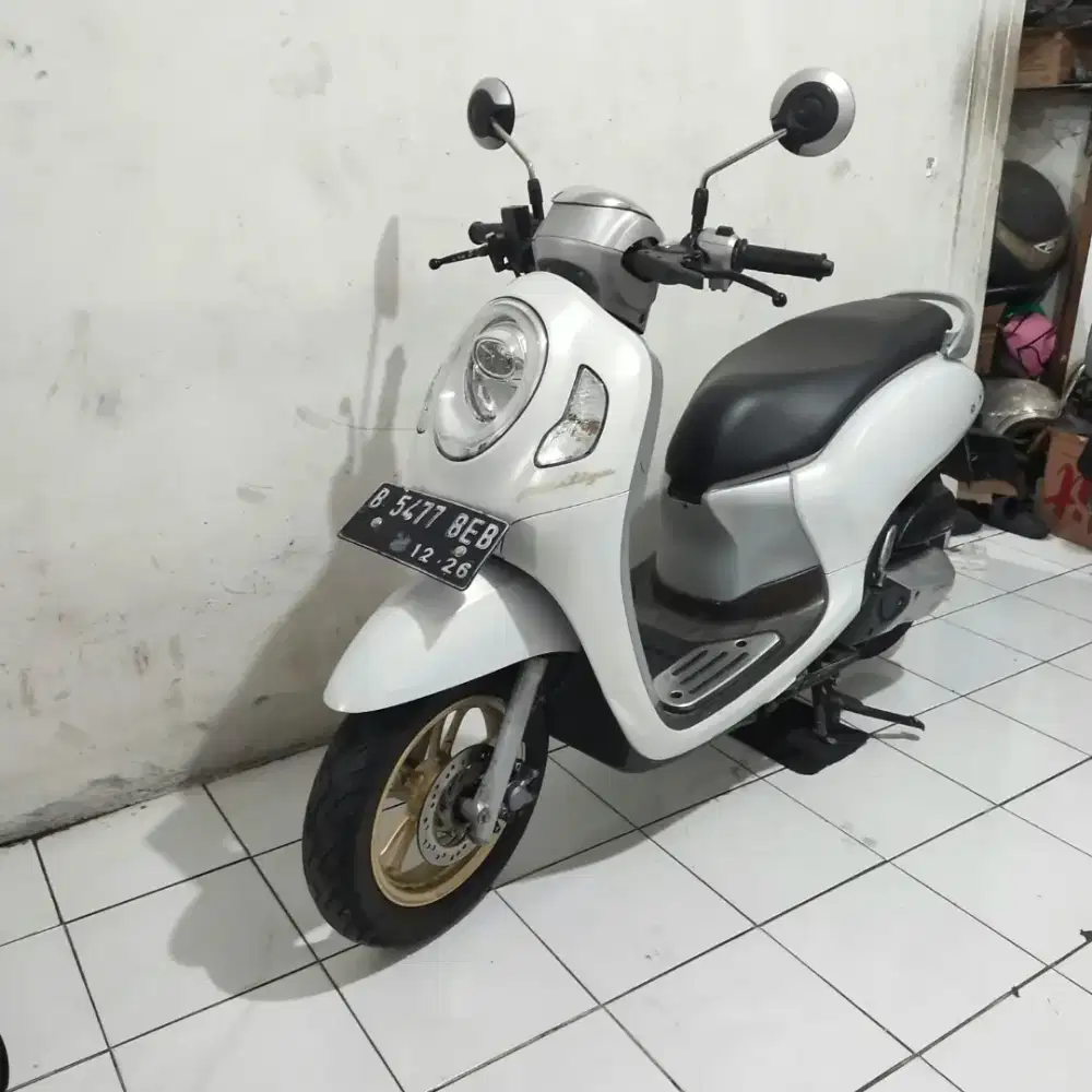 Honda Scoopy New Keyles 2021 Lengkap Bagus Mesin Aluss