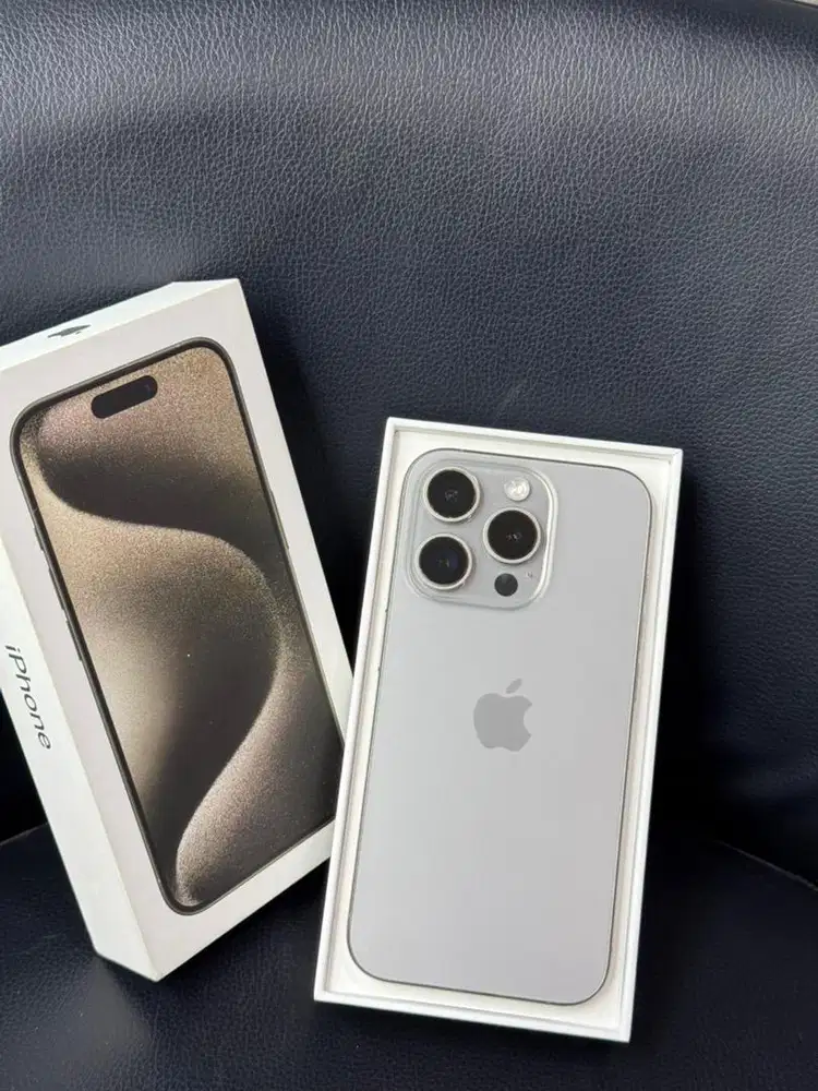 iphone 15 pro 128gb ibox bh 85% original cek sepuasnya