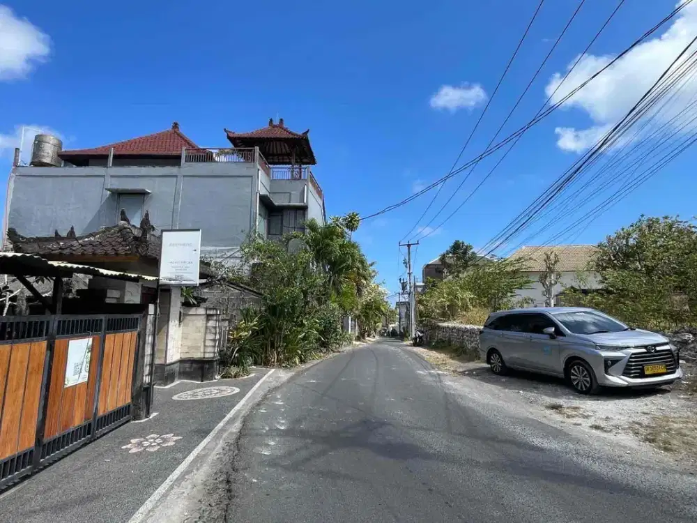 DIJUAL TANAH HOOK 11 ARE UNGASAN,8 menit ke  pantai MELASTI