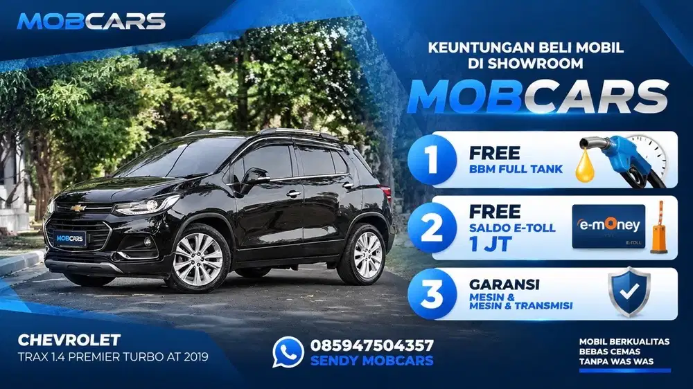 GARANSI MESIN & TRANSMISI TRAX 1.4 PREMIER TURBO AT 2019 HITAM