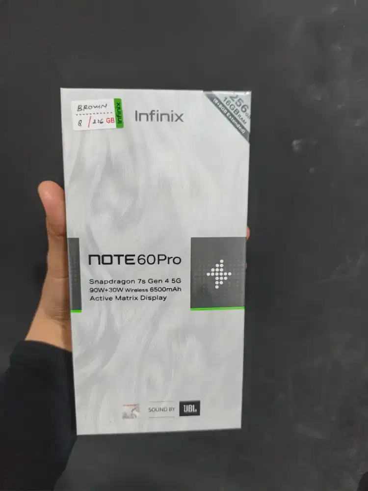 READY INFINIX NOTE 60 PRO 5G RAM 8/256 | 12/256