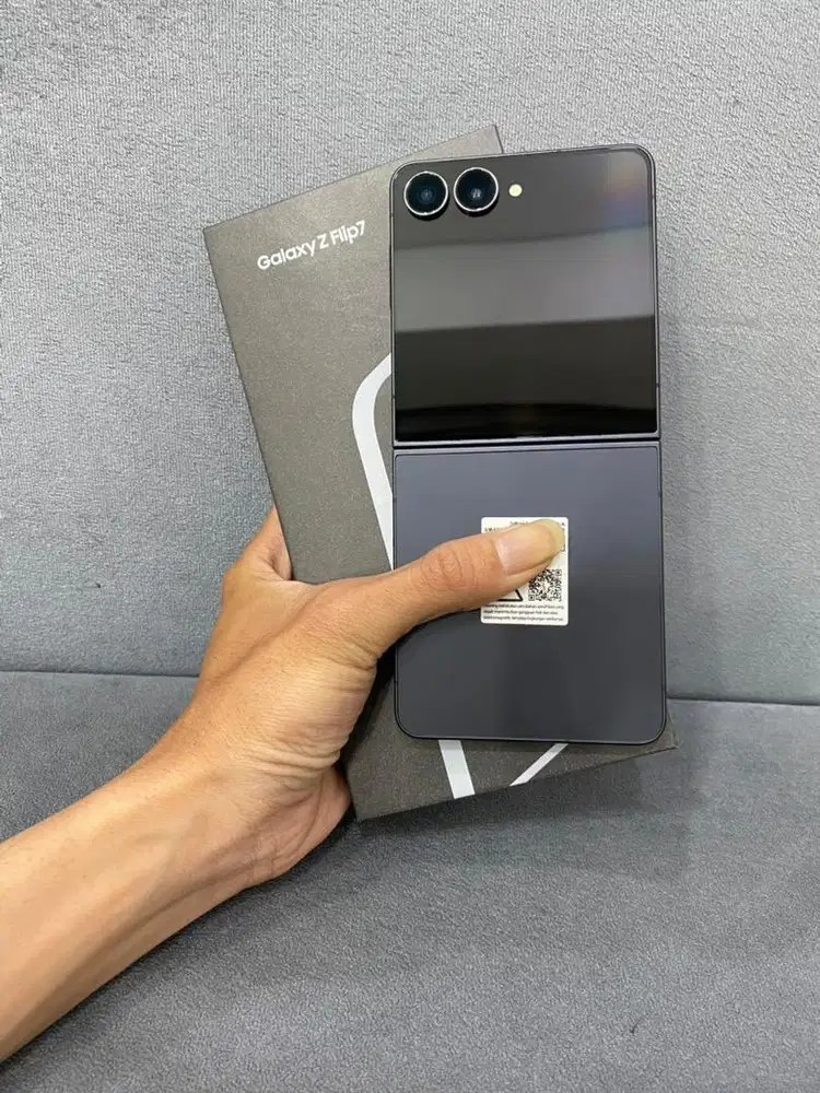 Samsung z flip 7 512 black resmi super mulus siap pakai