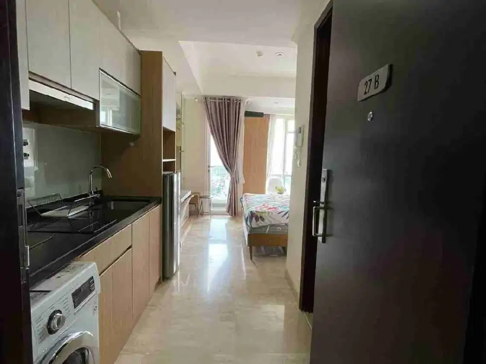 DIJUAL CEPAT APARTMENT MENTENG PARK
TOWER DIAMOND LT. 27
STUDIO 28m
FULL FURNISHED
