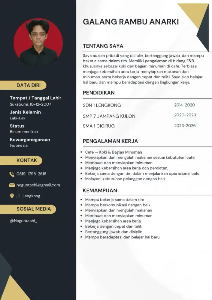 INFO LOWONGAN PEKERJAAN