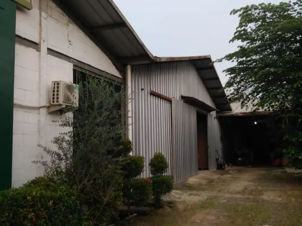 Jual Cepat Gudang Murah Siap Pakai Dengan Luas 3.400 m² Lokasi Strategis di Pinggir Jalan Raya Parung Bogor Jawa Barat