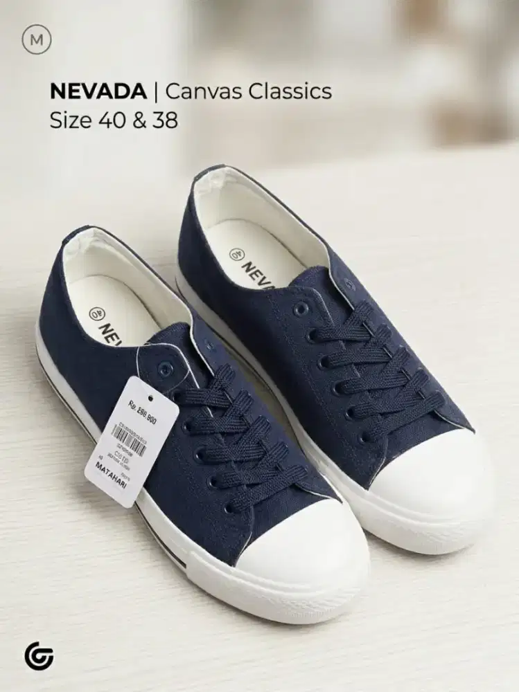NEVADA Sepatu Kanvas Navy Brand MATAHARI ORI
