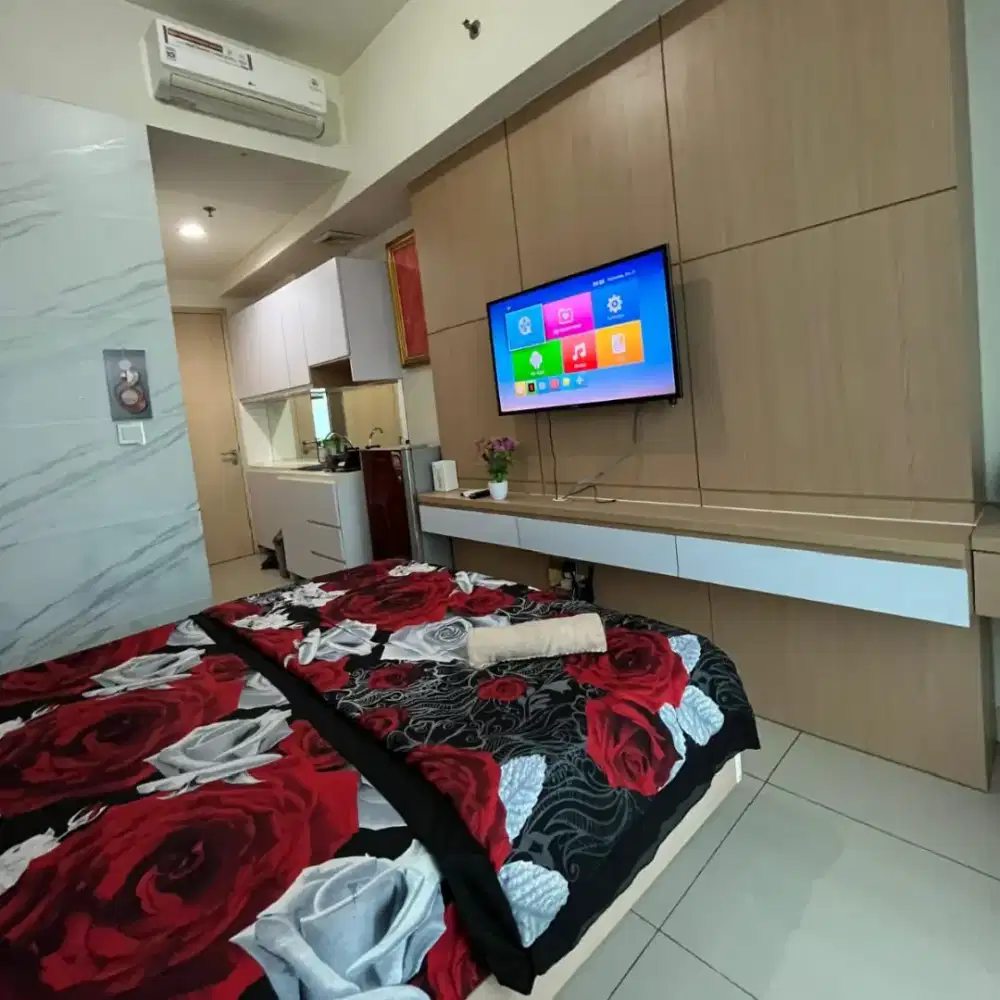 sewa apartemen harian green Pramuka city Jakarta pusat murah