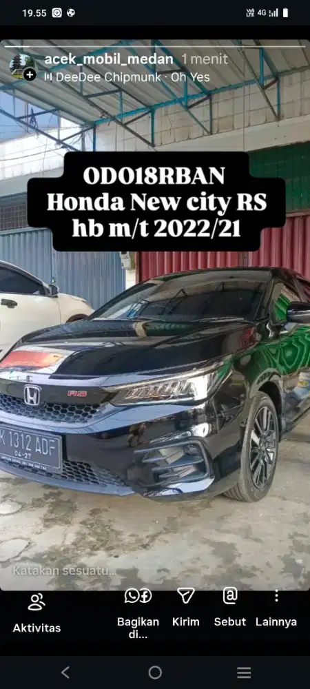 ODO18RBAN new city RS m/t 2022/21- brio - agya - jazz - yaris