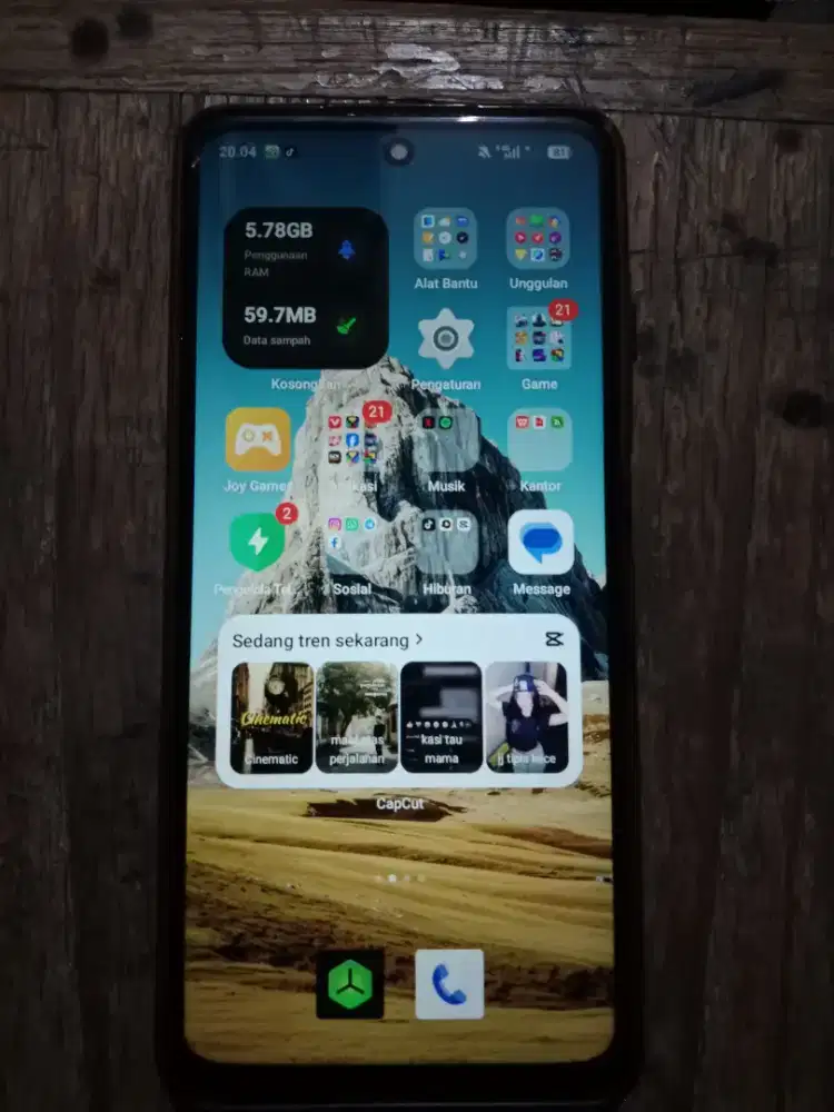 Jual hp Oppo A60 batangan