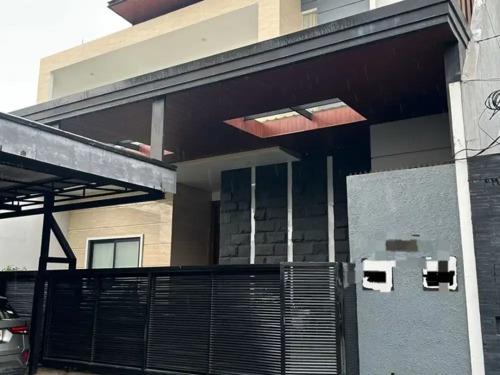 DIJUAL RUMAH MODERN DG KOLAM RENANG DI GUNUNG SAHARI JAKARTA PUSAT