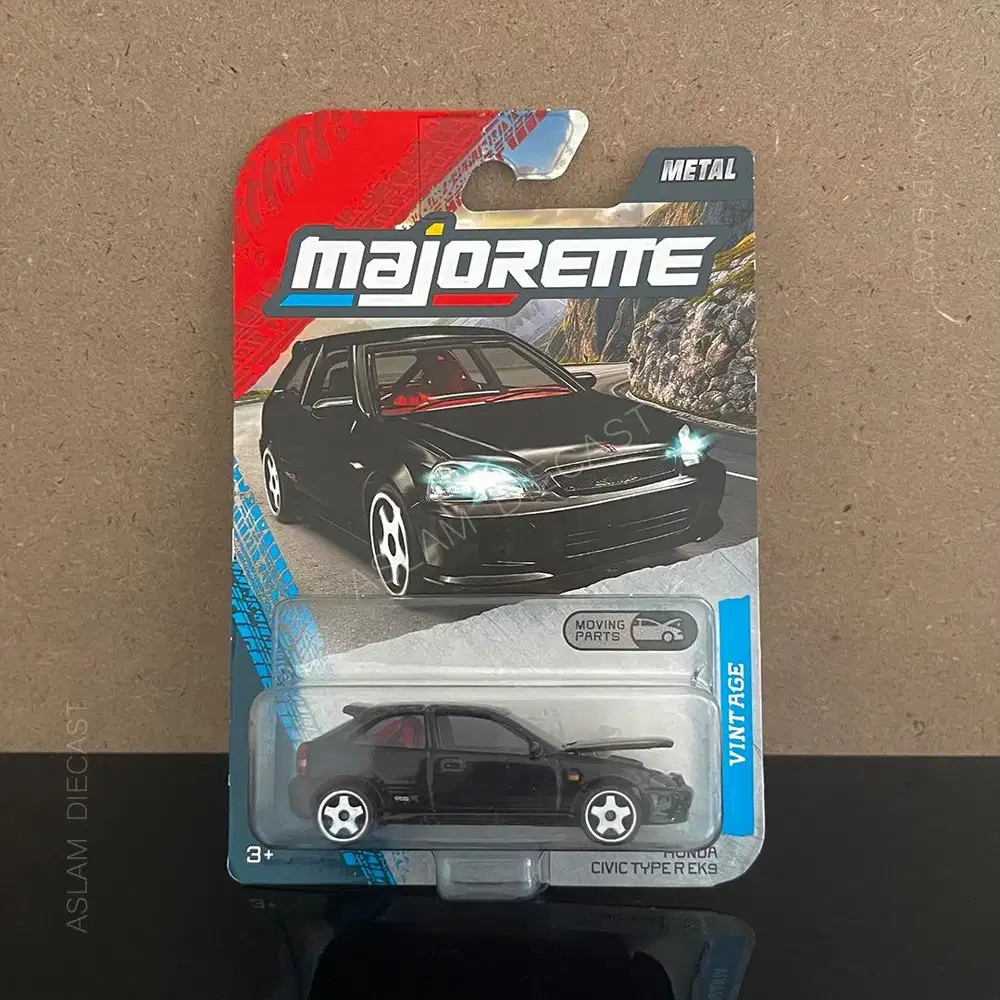Majorette Honda Civic Tupe R EK9 Vintage Diecast Hobi Koleksi Pribadi