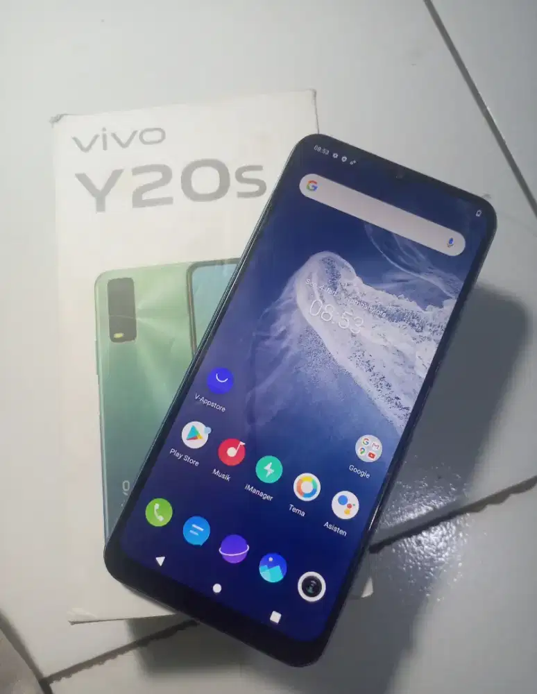 Vivo Y20S Fullsettt Ram.8/256gb