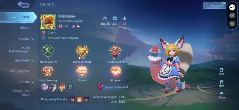 Akun Mobile Legend