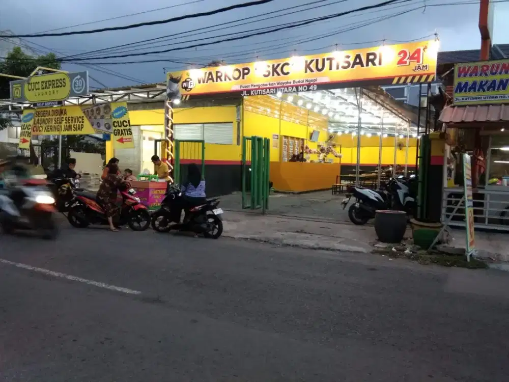 DISEWAKAN TANAH / RUKO Ex. WARKOP
