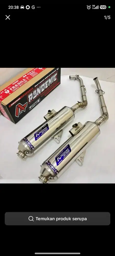 Knalpot PCX 160