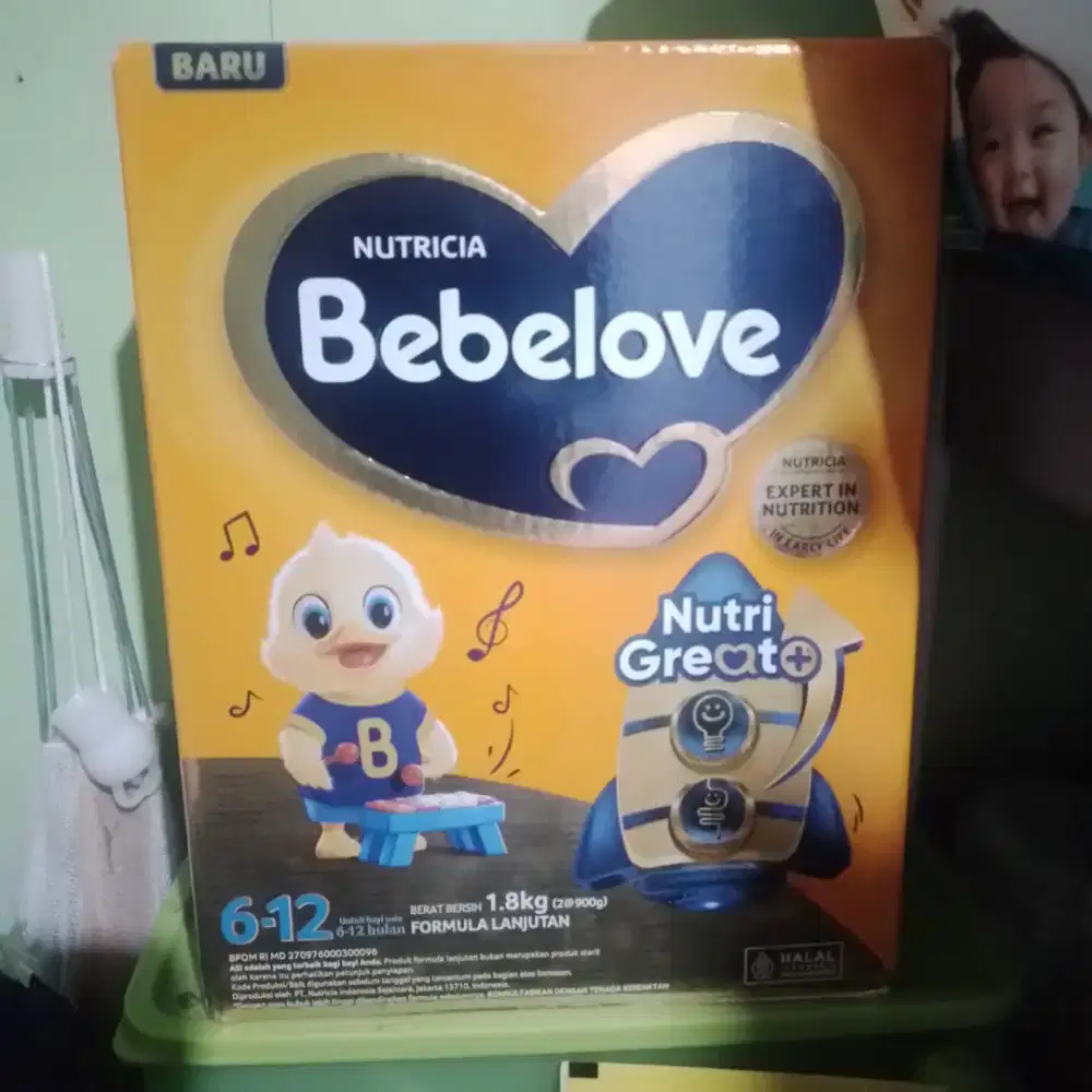 Bebelove 6 bulan sampai 12 bulan masih baru segel