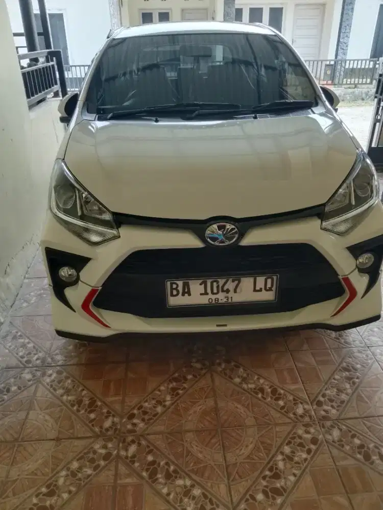 Dijual mobil pakaian agya Trd Sportivo matic satu tangan dari baru
