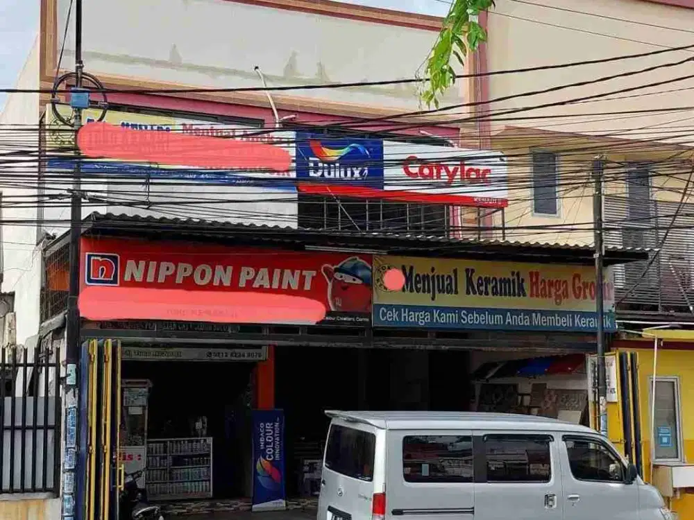 RUKO 2 in 1 SHM 200m² DENGAN AULA BESAR di Lantai 2