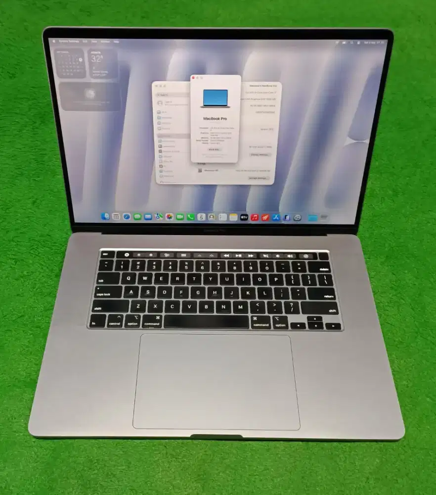 Apple Macbook Pro 2019 16inch i7 16/512 Grey Touchbar Dual VGA Murah