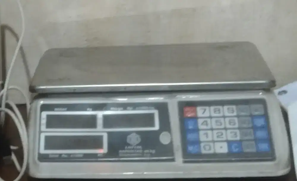 Dijual timbangan digital kapasitas 40 kg kondisi normal siap pakai