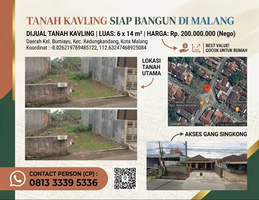 Jual Tanah Kavling