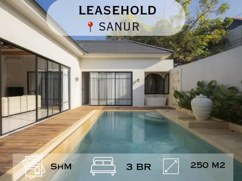 Luxury 3-Bedroom Villa For Sale – Batursari, Sanur Bali
