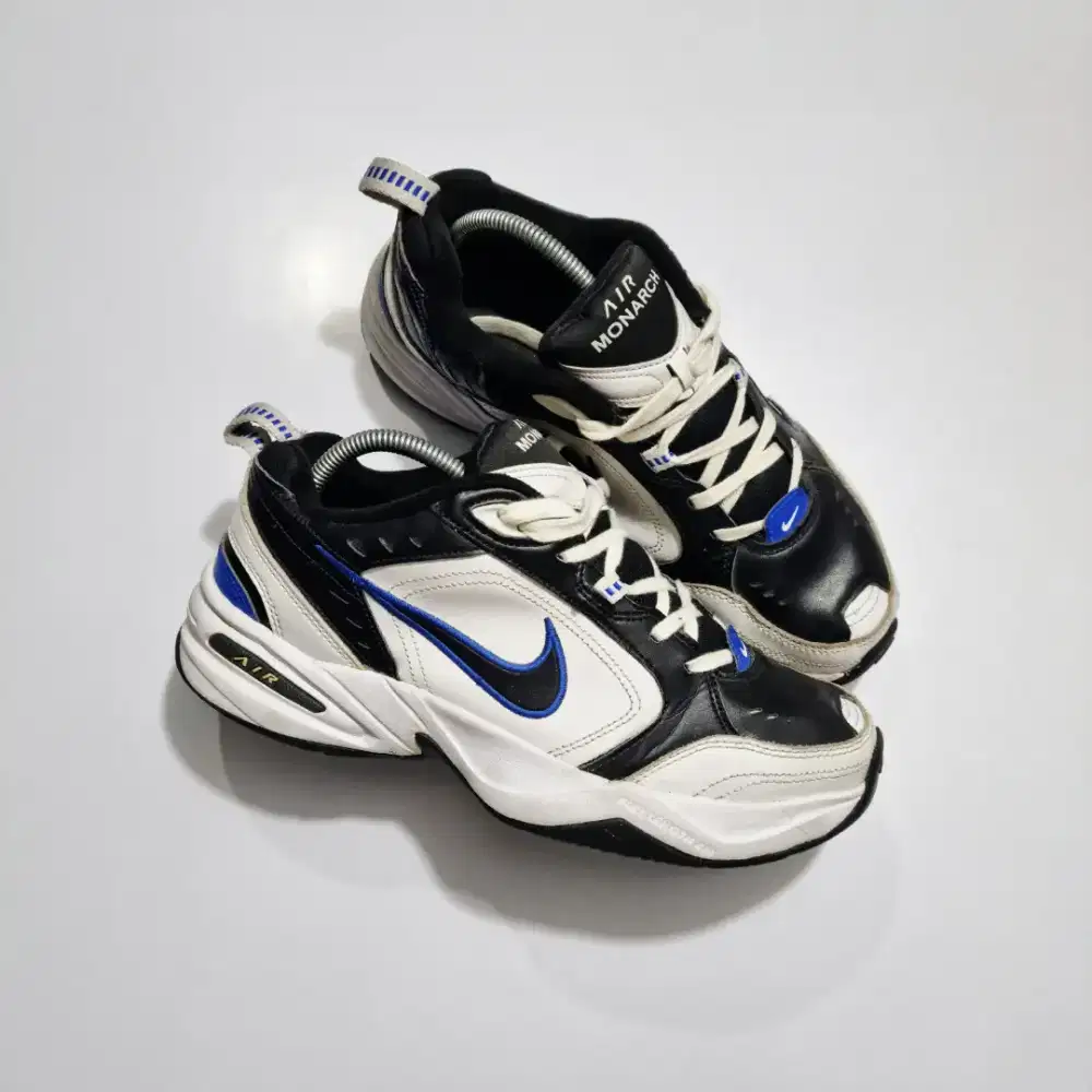 Nike Monarch IV 'White Black Blue' Original Second Size 42,5/27cm