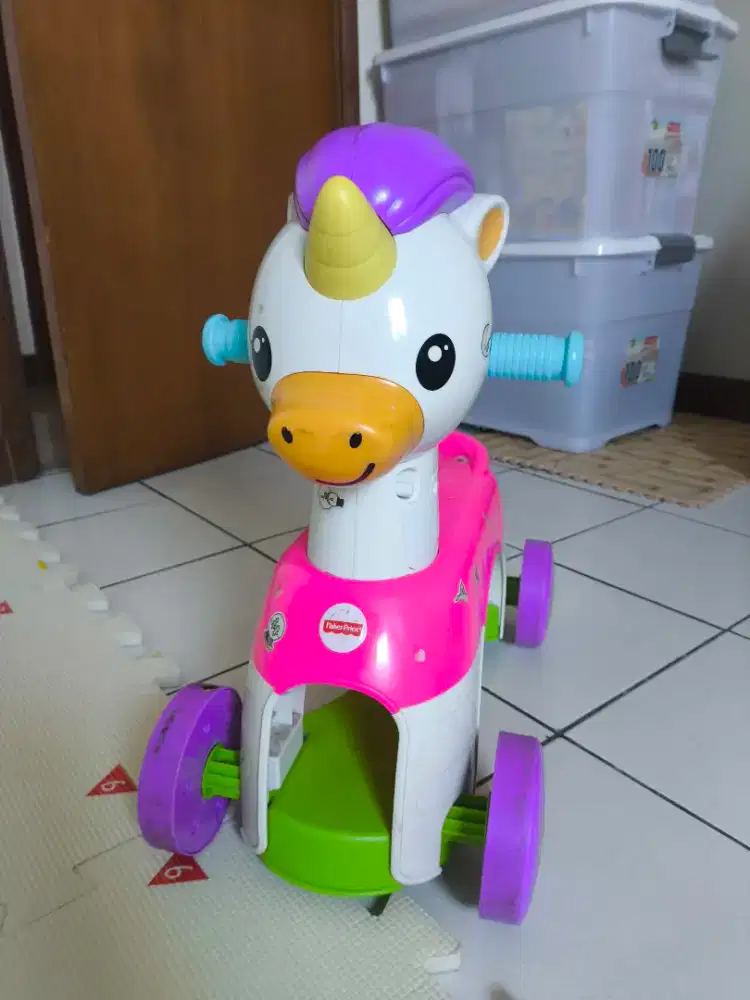 Mainan Kuda Kudaan Unicorn Merk Fisher Price