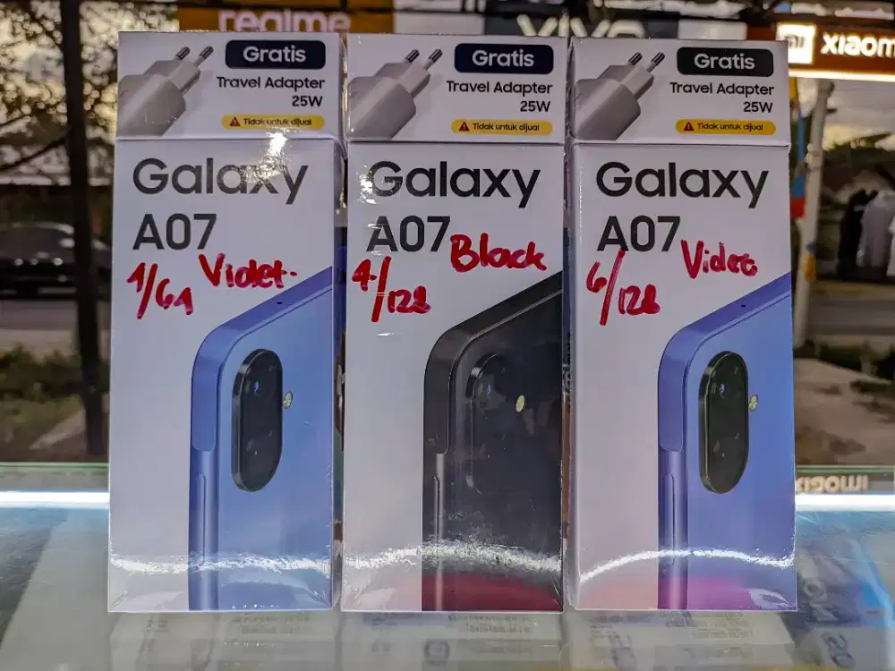Samsung A07 4/64, 4/128, 6/128