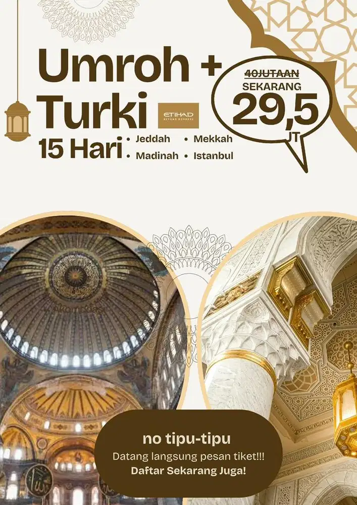Termurah Umroh plus Turki