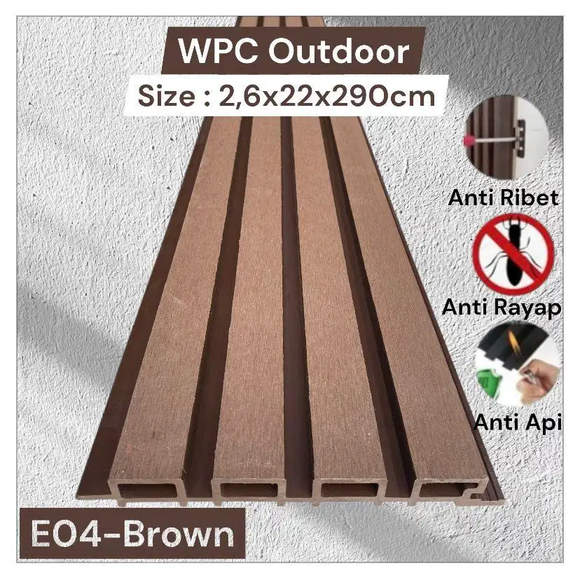WPC OUTDOOR / Wall Cladding Outdoor Pagar