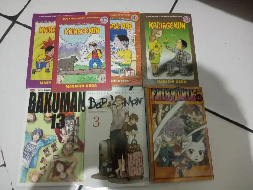 Jual murah buku bekas masih ada yang segel