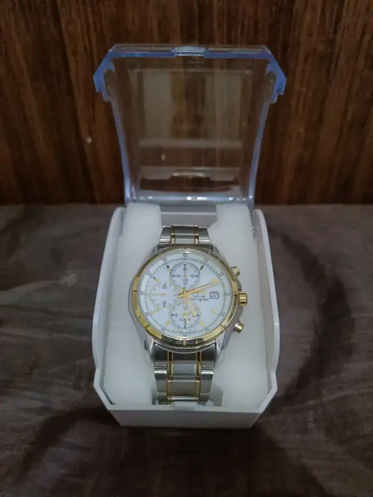 Seiko Solar SSC002P1 Alarm Chronograph