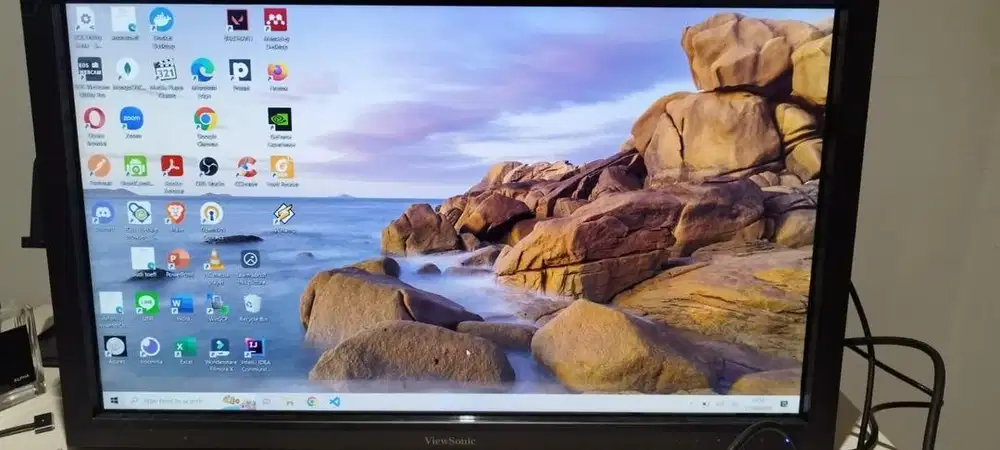 Monitor LED Touch Viewsonic TD2423 24 1920x1080 VGA HDMI DVI-D