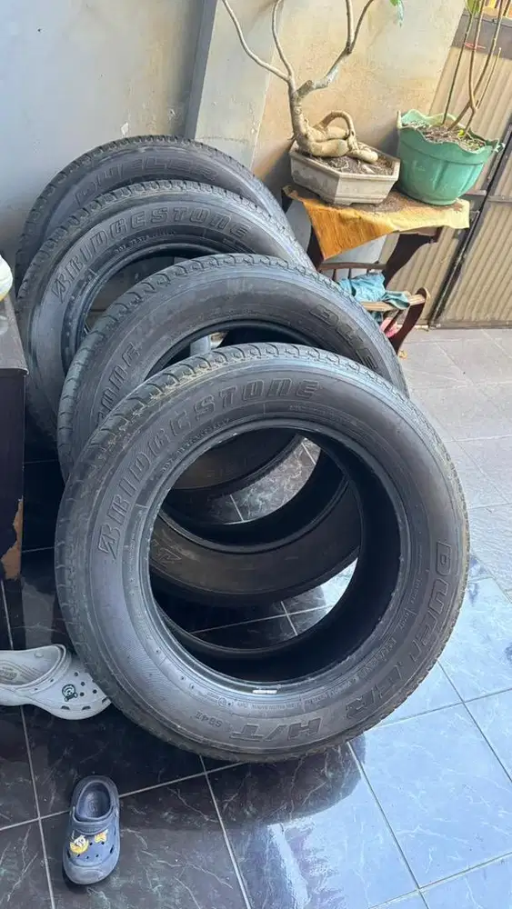 2 Pcs Ban Bridgestone Dueler 265/60 R18 thn 2021