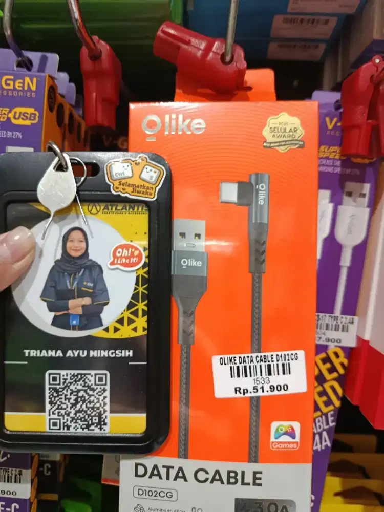 OLIKE DATA CABLE D102CG | ATLANTIS DAHSYAT