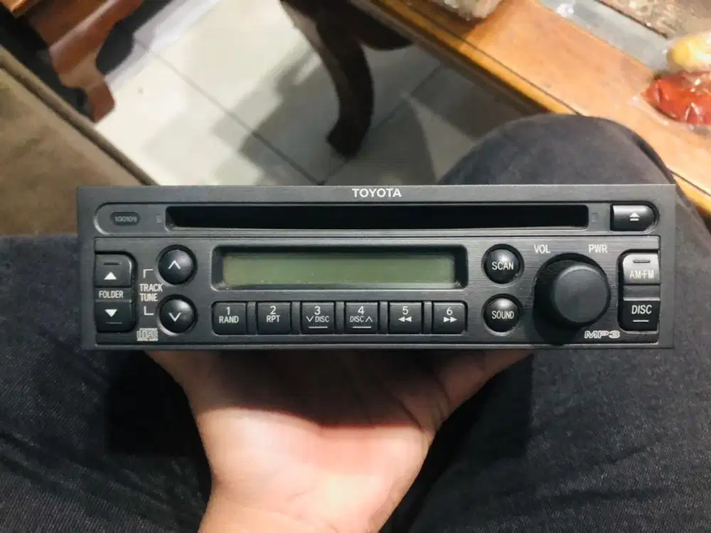 Tape Head Unit Single DIN OEM Toyota Avanza Xenia Original Fujitsu Ten