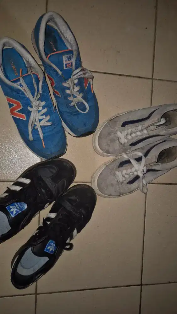 Sepatu ORI 3 pasang murmer