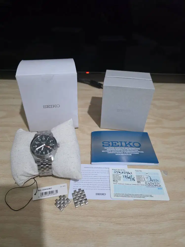 Seiko 5 Field Sports SSK023K1 GMT Beli AKhir 06/26 Bonus Strap
