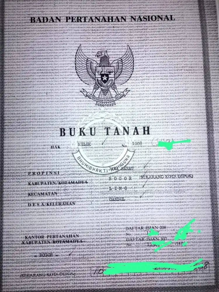 Jual Rumah tinggal