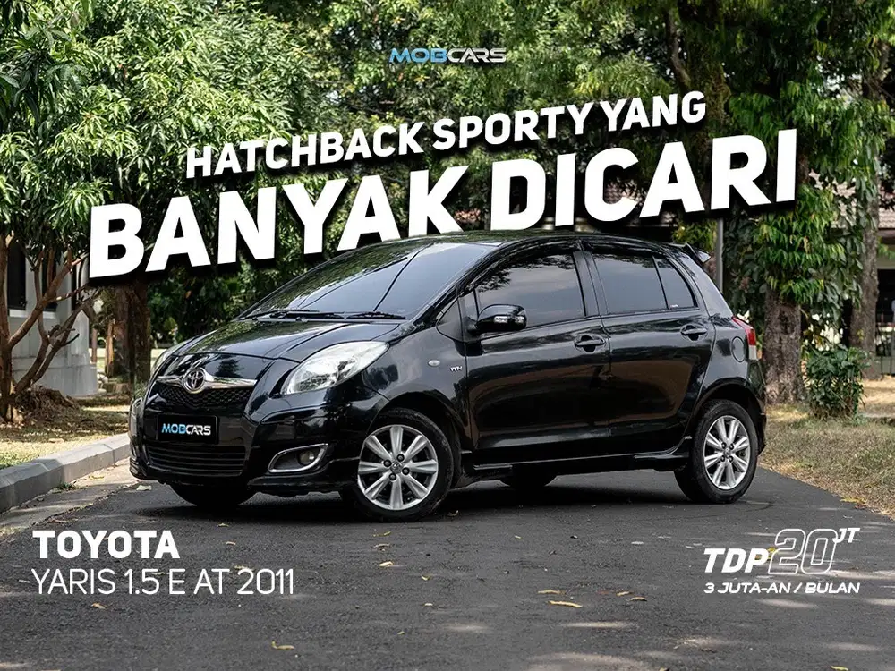 GARANSI MESIN & TRANSMISI YARIS E 1.5 AT 2011 HITAM