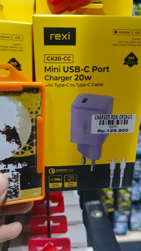 CHARGER REXI C to C 20Watt CK20-CC