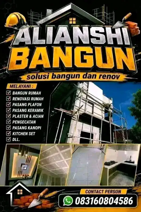 Jasa tukang bangun dan renov